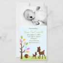 Search for woodland birth announcement cards Boy