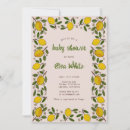 Search for lemon shower invitations Whimsical