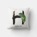 Search for letter h pillows Watercolor