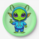 Search for alien plates Whimsical