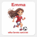 Search for soccer ball with name stickers Sport