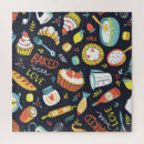 Search for bakery puzzles Illustration