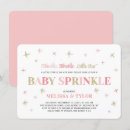 Search for sparkling stars invitations Pink