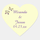 Search for butterflies wedding stickers Yellow
