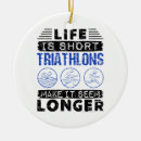 Search for triathlon ornaments Triathlete