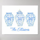 Recherche de gingembre bleu posters Chinoiserie