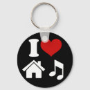 Search for love house keychains Dance