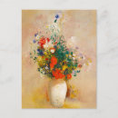 Recherche de vase cartes postales Odilon redon