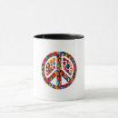 Search for peace signs mugs Global unity