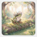 Search for frog with crown stickers Cartoon