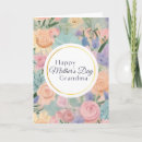 Search for floral mothers day cards Grandma
