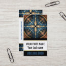 Search for compass business cards Gold