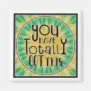Search for positive affirmation magnets Watercolor