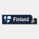 Search for finnish flag bumper stickers Suomi