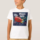 Search for rocket ship kids tshirts Galaxy