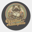 Recherche de analog autocollants Musique