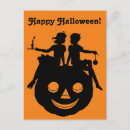 Recherche de silhouette cartes halloween Jack o' lantern