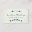 Search for divided business cards Elegant