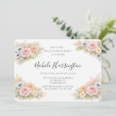 Search for flowers bachelorette party invitations Watercolor floral