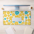 Search for turquoise flower mousepads Daisy