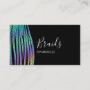 Search for braider business cards Holographic