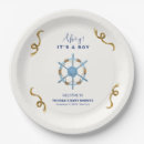 Recherche de nautical paper plates Baby boy
