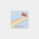 Search for airplane post it notes Rainbow