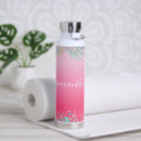 Search for bling water bottles Glitter