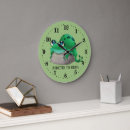 Recherche de grenouille mignonne horloges Pour tous
