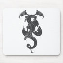 Recherche de dessins dragon tapis souris Bête