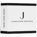 Search for family cookbook binders Black