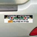 Search for ptsd bumper stickers Military