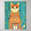 Recherche de gingembre bleu posters Chat