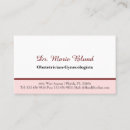 Search for physician business cards Simple