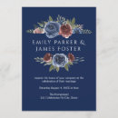 Search for marsala and navy wedding invitations Elegant