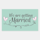 Search for getting married stickers Modern