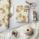 Search for fox wrapping paper Forest creatures