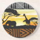 Search for african safari coasters Animals