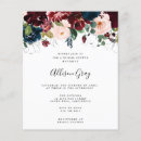 Search for winter bridal luncheon invitations Floral