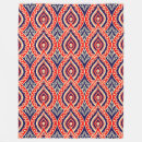 Search for indian blankets Red