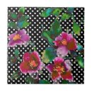 Recherche de peinture abstraite de fleur carreaux Rose