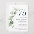 Recherche de de 75 ans invitations Soixante quinze ans