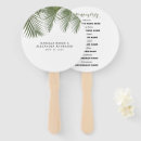 Search for palm leaf hand fans Green