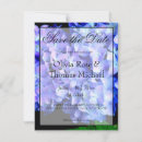 Search for purple hydrangea save the dates Elegant