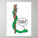 Recherche de symbole médical posters Serpent