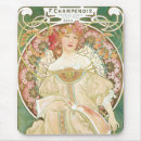 Search for mucha mousepads Woman