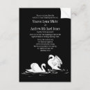 Search for swans wedding invitations Stylish