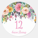 Search for girls 12th birthday stickers Pink