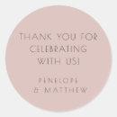 Search for vintage typography wedding stickers Minimalist