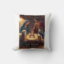 Search for religious pillows Nativity scene